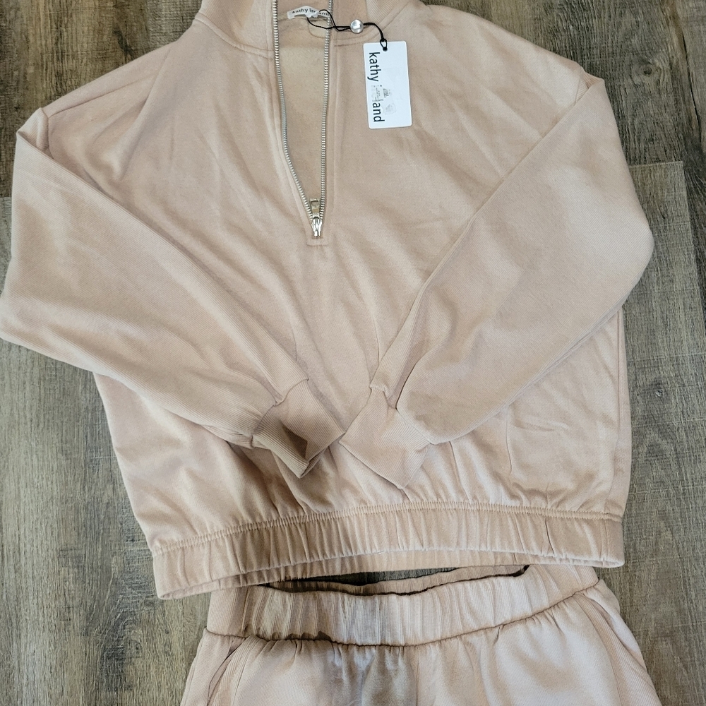 Women's Tan Jumpsuit - Picture 2 of 12